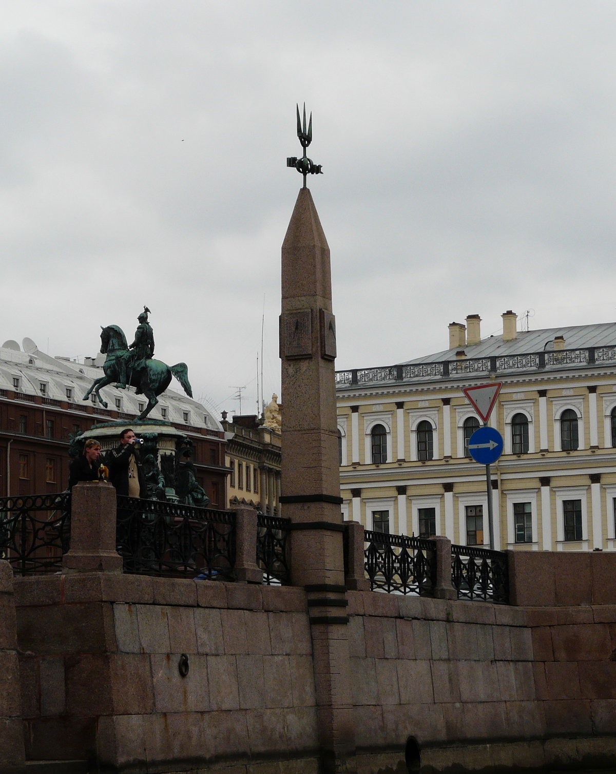 синий мост санкт-петербург обелиск фото