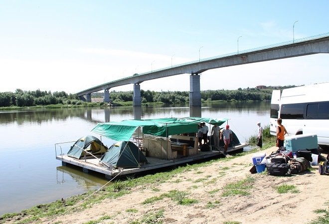 сплав на плоту по дону фото