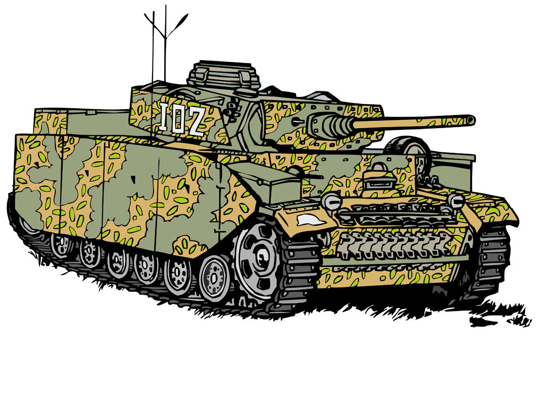 танк pz 4 h фото