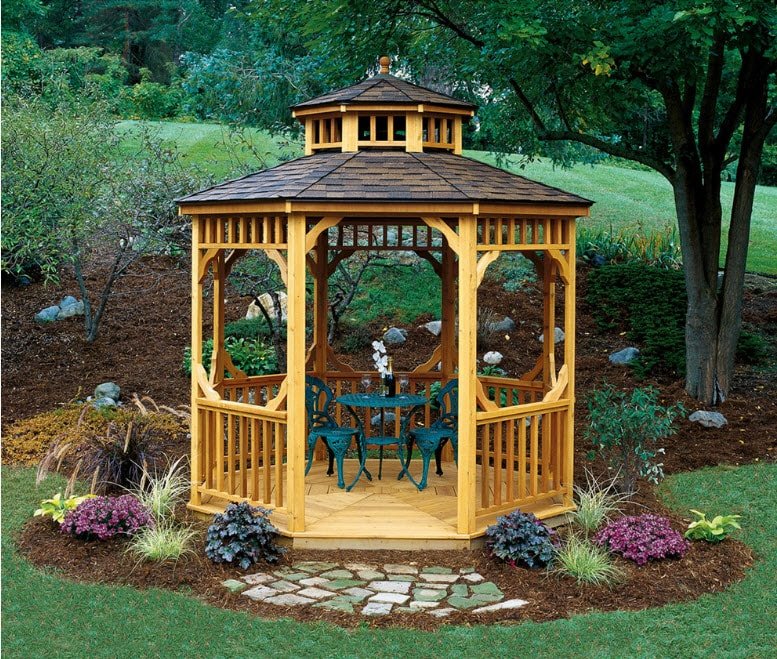 wooden gazebo беседки фото