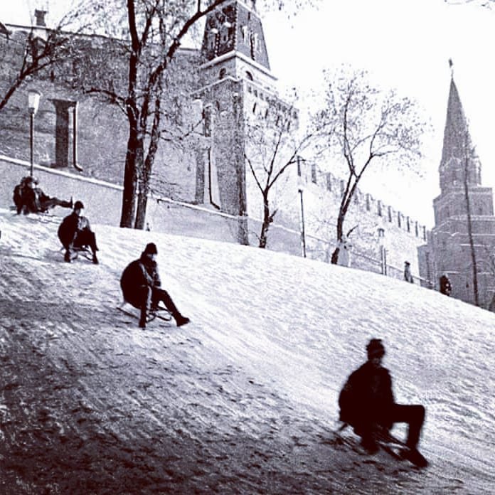 ледяная горка ссср фото