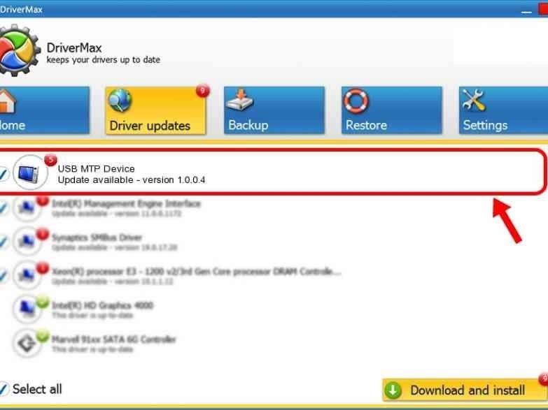 Usb mtp драйвер windows 7 скачать