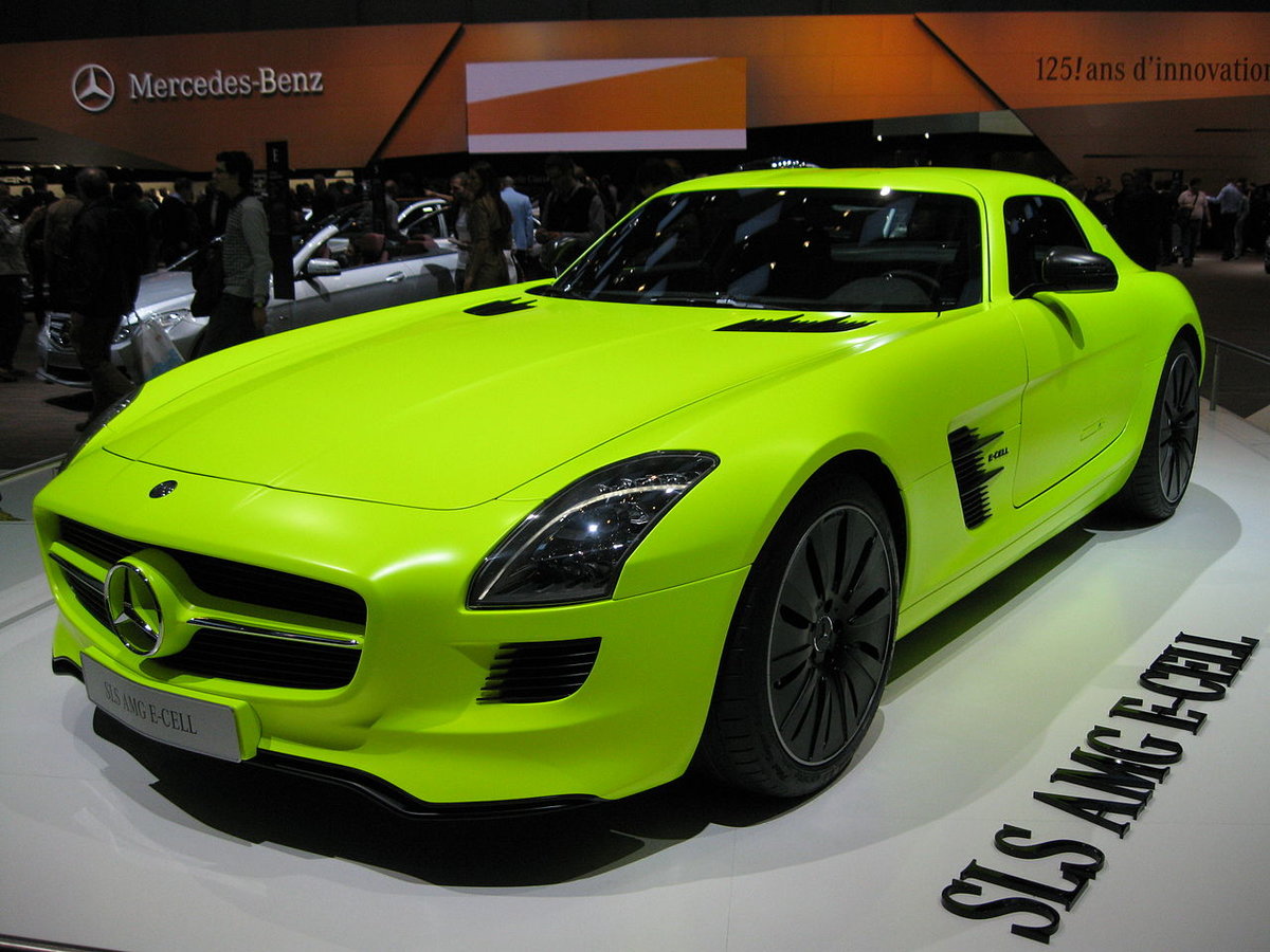 benz sls фото