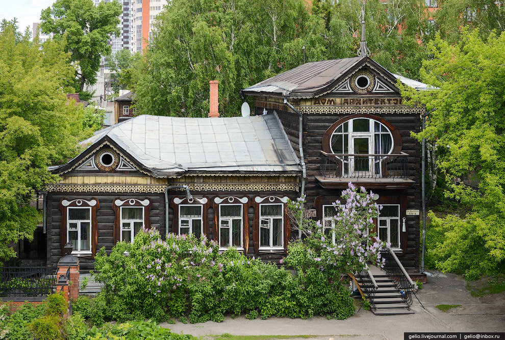 дом архитектора барнаул фото