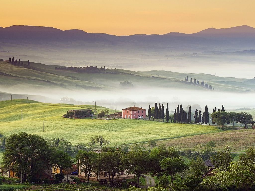 тоскана италия фото