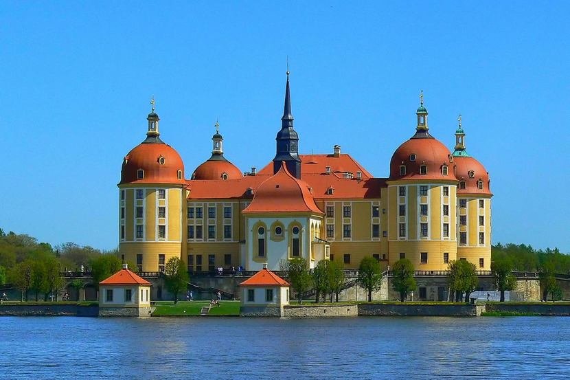 замок морицбург дрезден фото