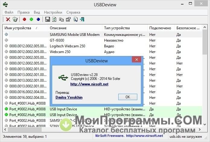 Программа usbdeview скачать бесплатно