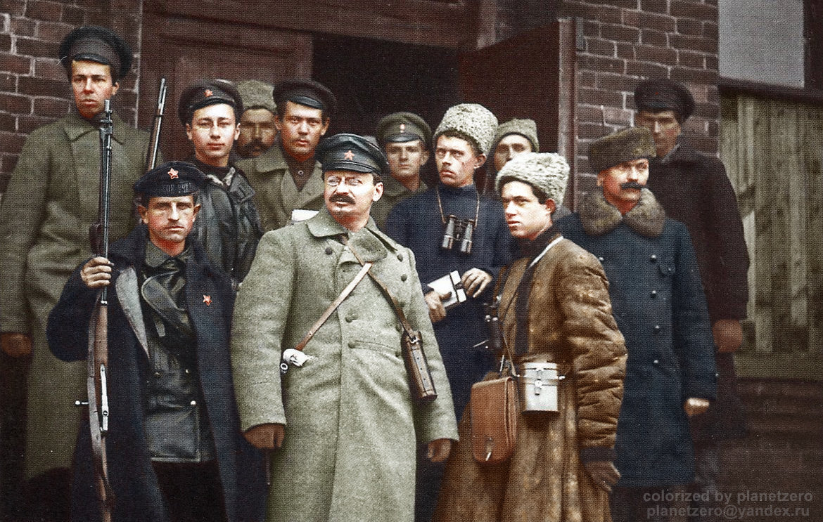 троцкий лев давидович 1917 фото