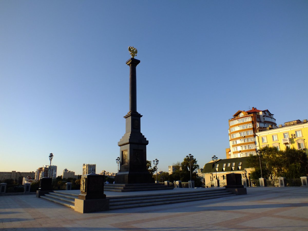 площадь воинской славы хабаровск фото