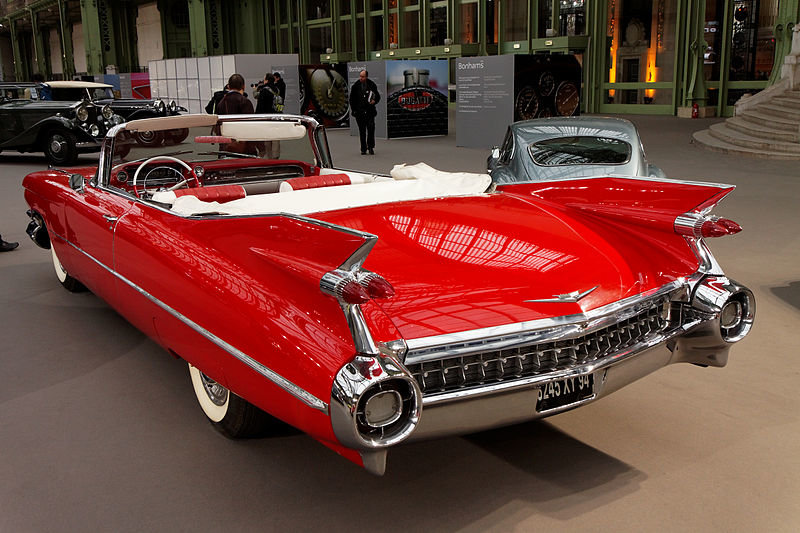 cadillac deville 1959 кабриолет фото
