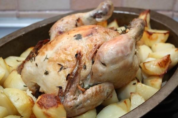 запеченная курица фото