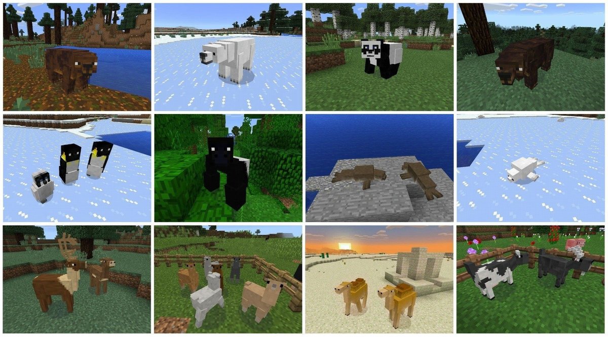 Mo' Creatures - 40+ новых мобов [1.12.2] [1.10.2] [1.8.9 ...