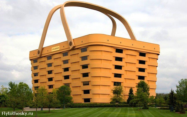 здание-корзина (the basket building), огайо, сша фото