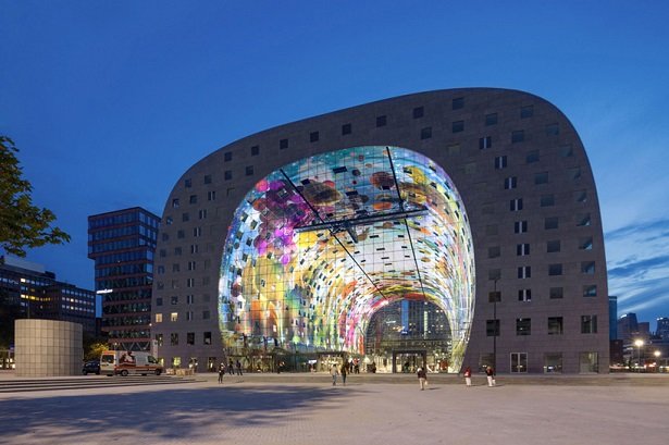 markthal в роттердаме фото