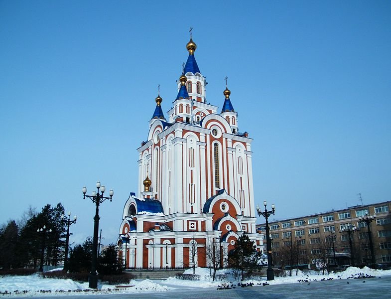 успенский собор хабаровск фото