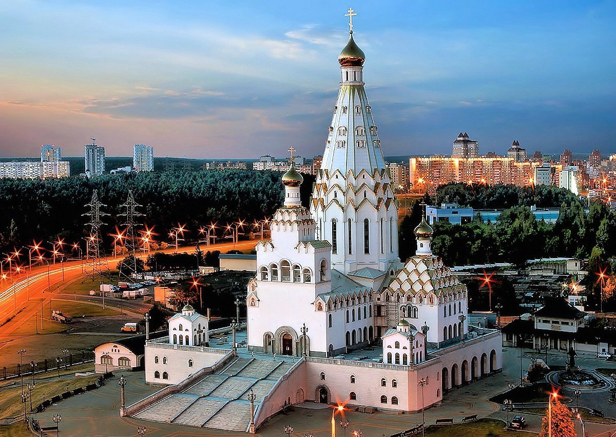 всехсвятская церковь минск фото