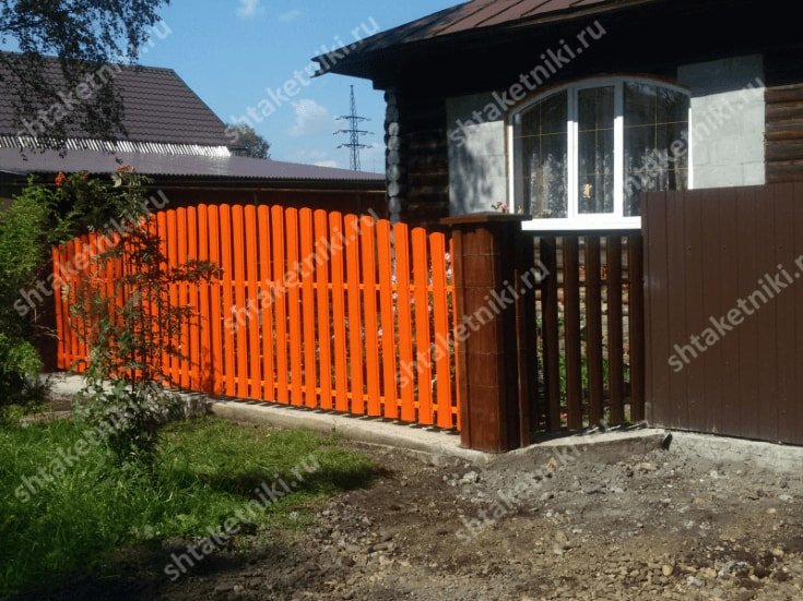 штакетник фото