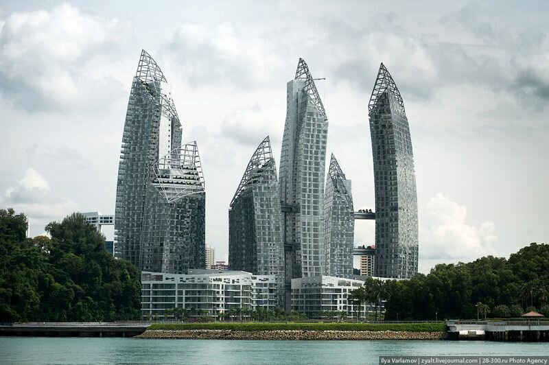 reflections at keppel bay, сингапур фото