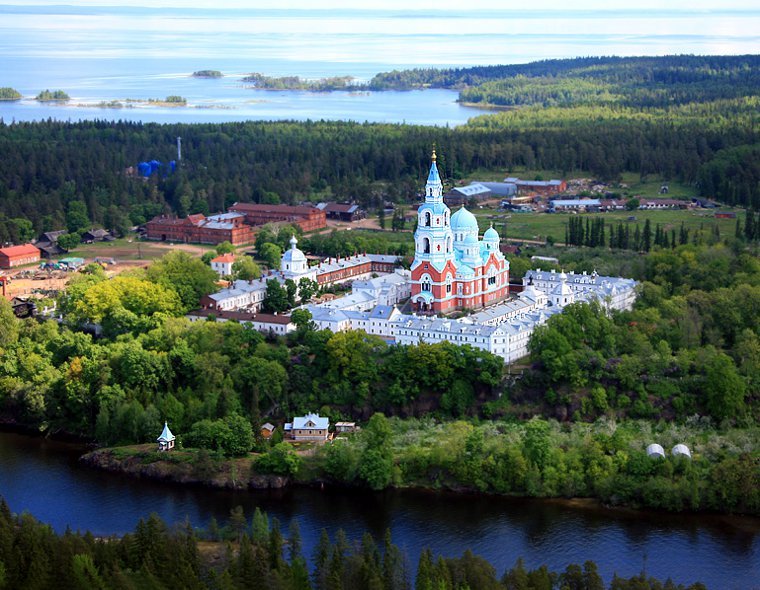 валаам ладога. мужской монастырь фото