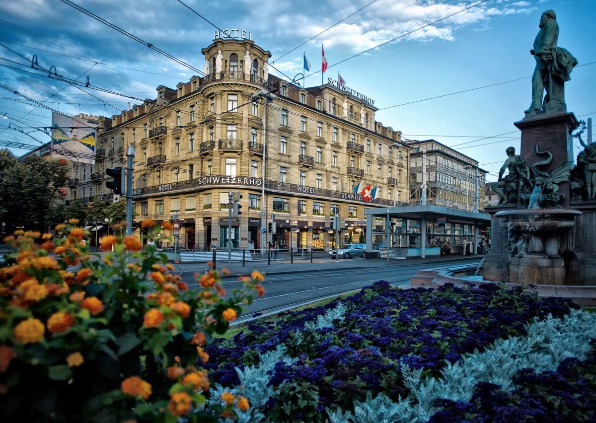 отель schweizerhof в цюрихе фото
