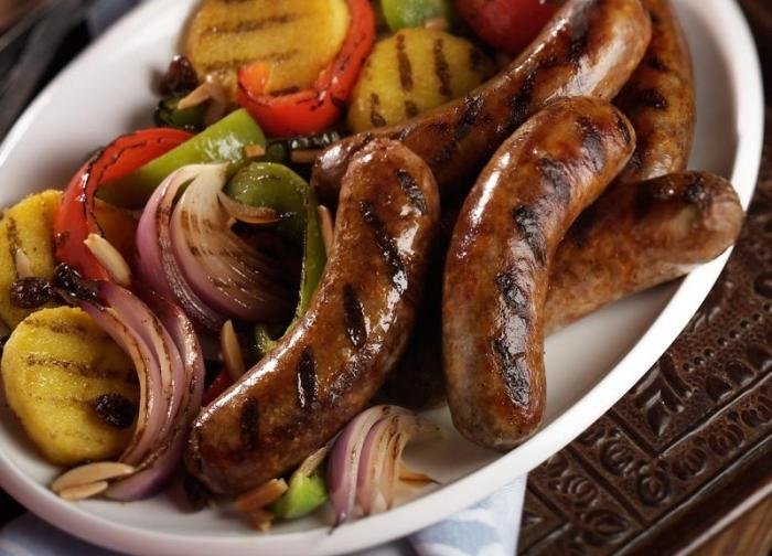 колбаски гриль фото