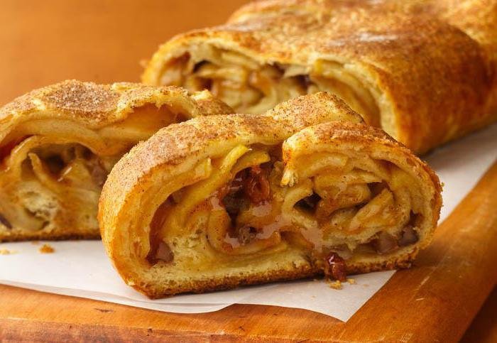 яблочный штрудель фото