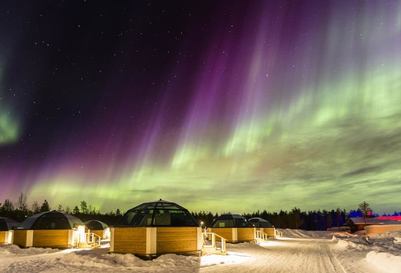 лапландия финляндия северное сияние фото