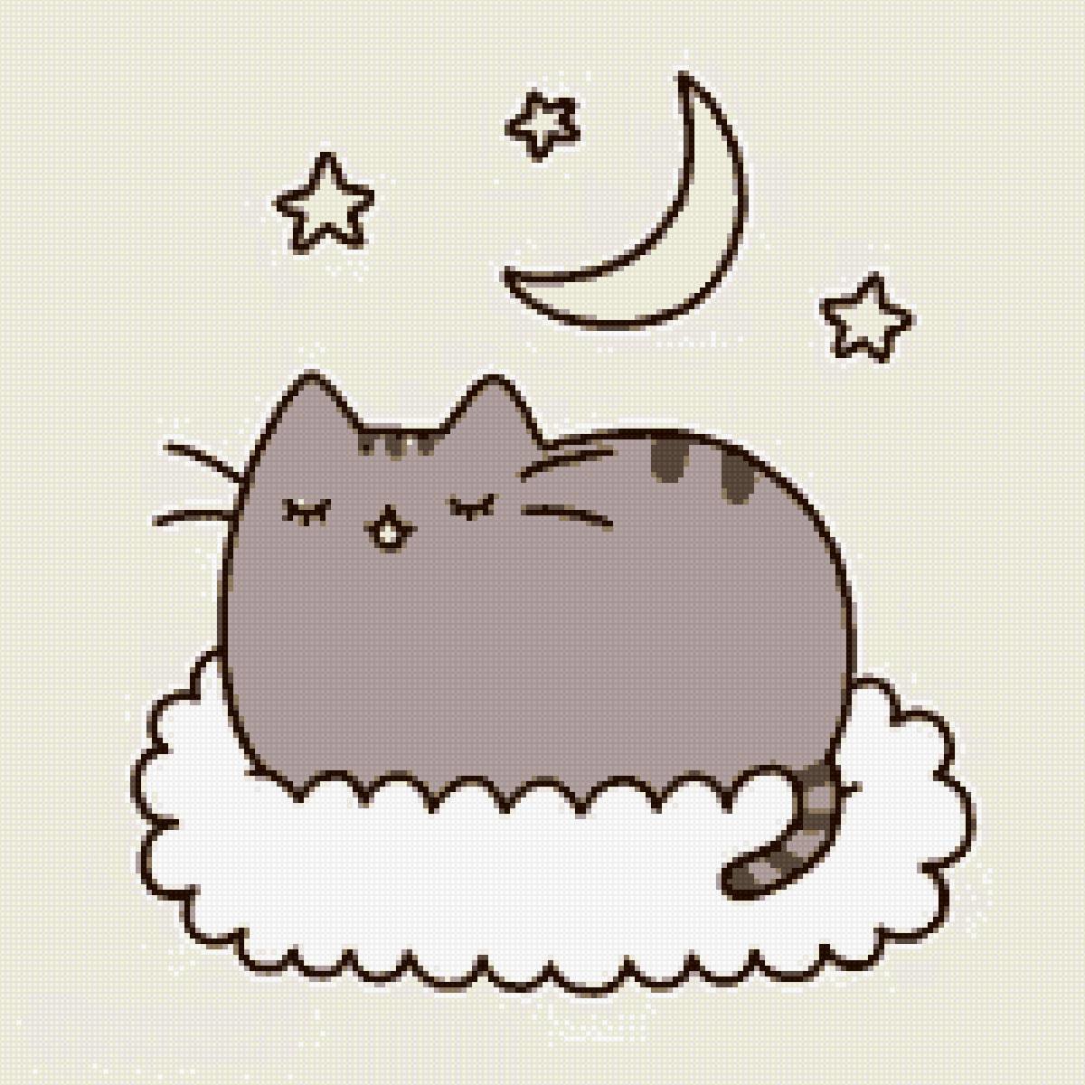 Как нарисовать мимимишного котика