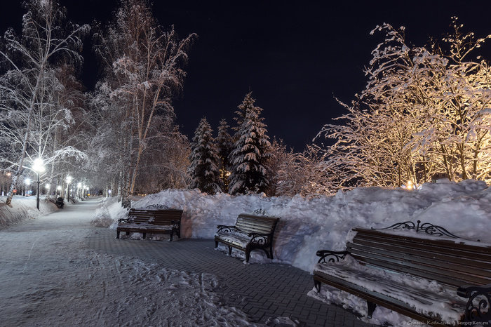зимний ночной томск фото