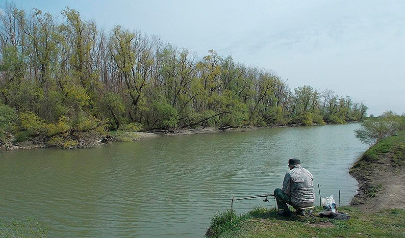рыбалка на реке фото