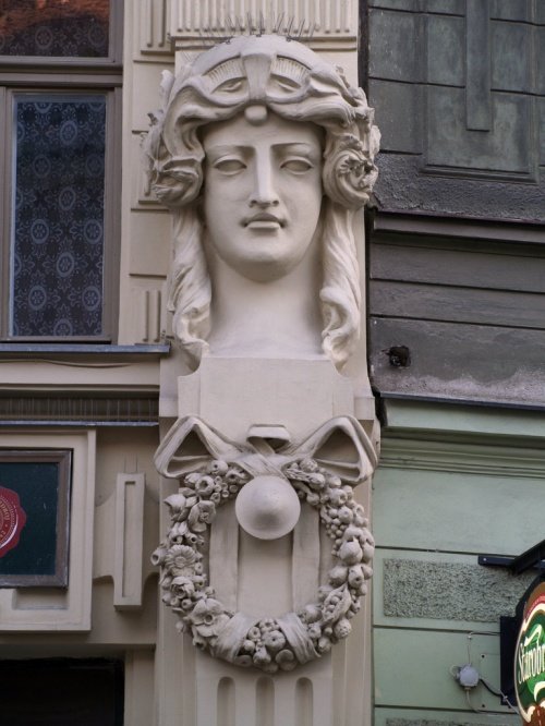 маскарон модерн фото