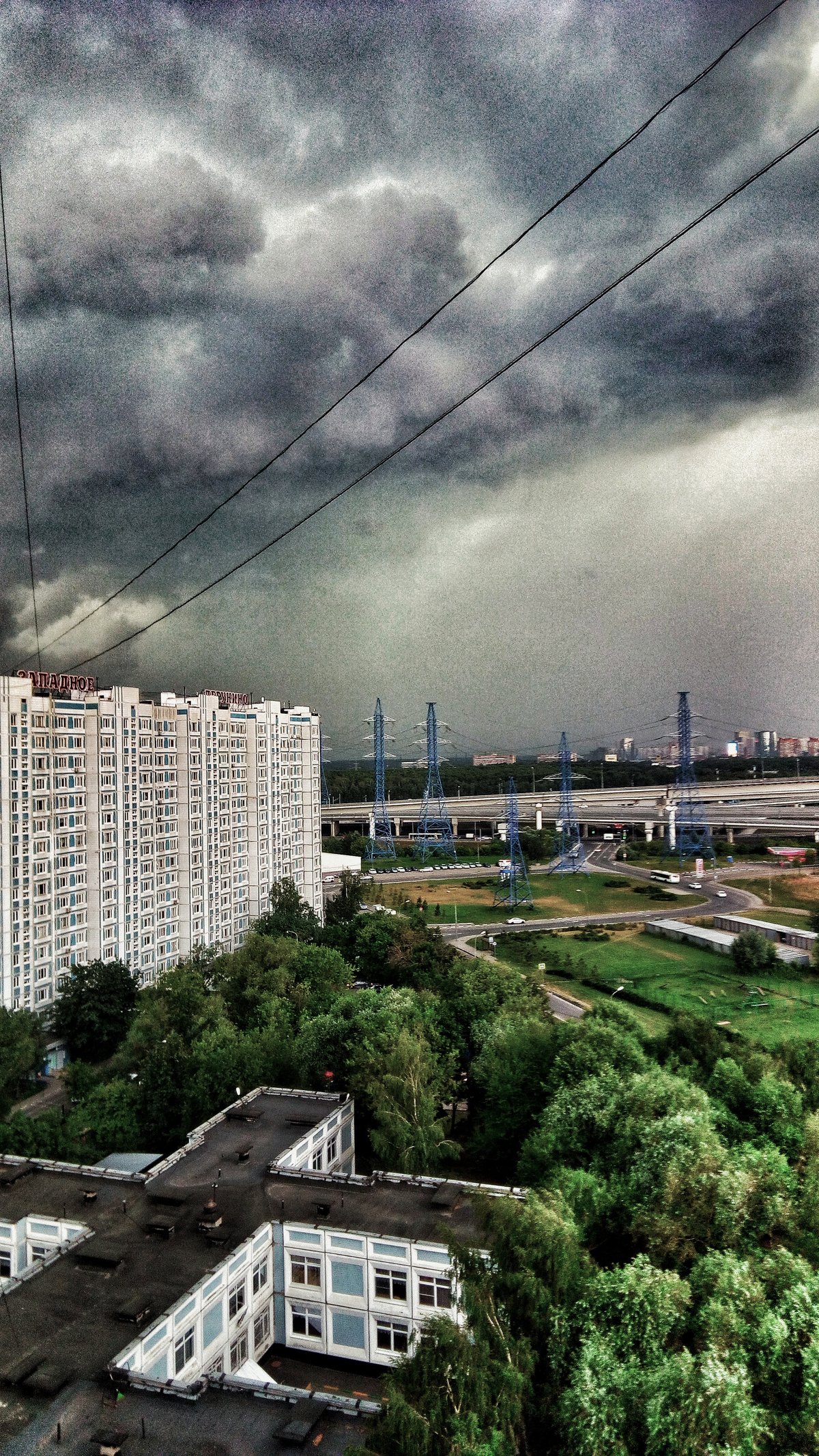 москва гроза фото