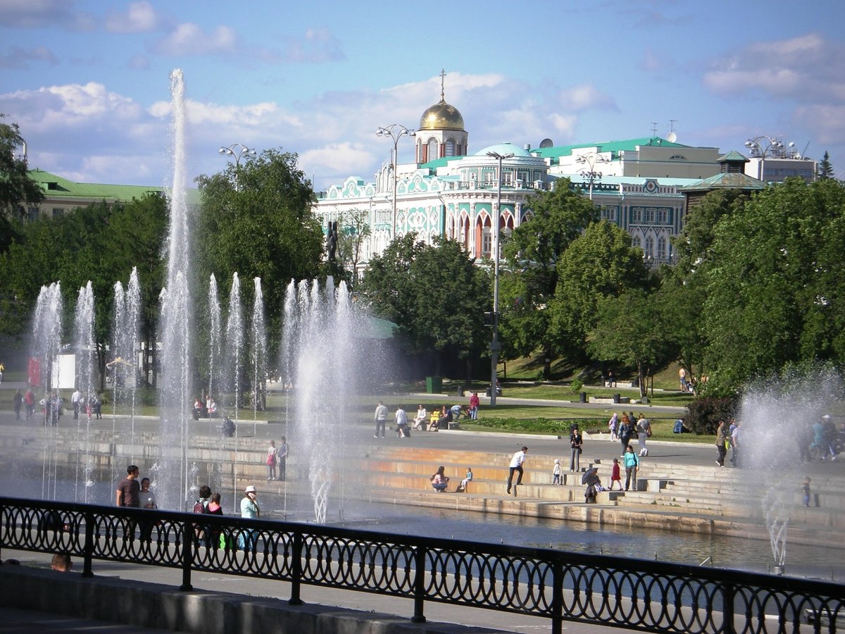 исторический сквер екатеринбург фото