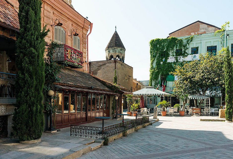 грузия улочки тбилиси фото