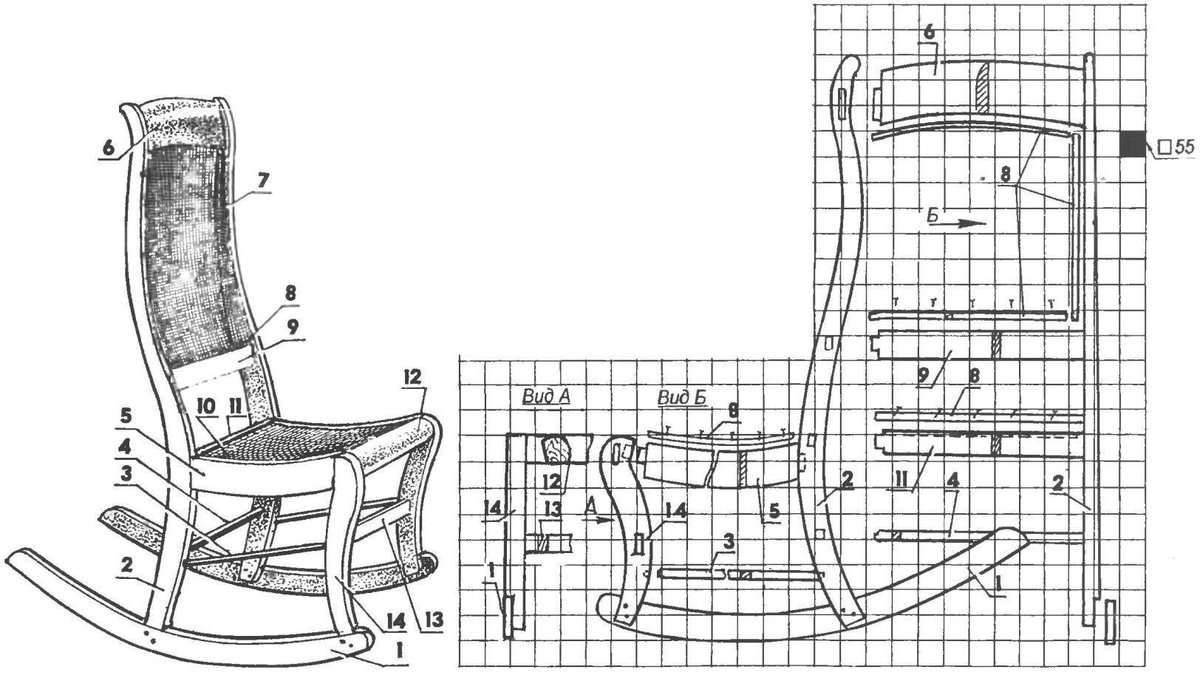 качалка из фанеры своими руками чертежи