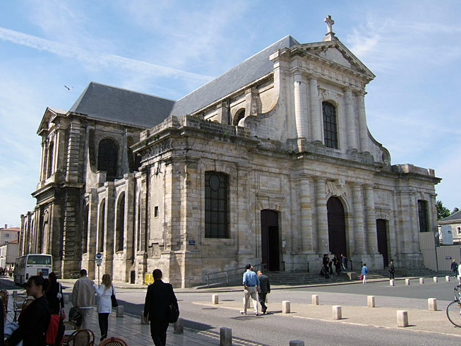 la rochelle cathedral ла-рошель фото