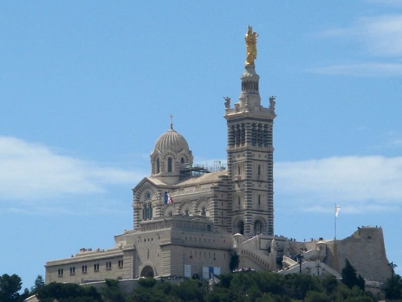 нотр дам де ла гард марсель фото