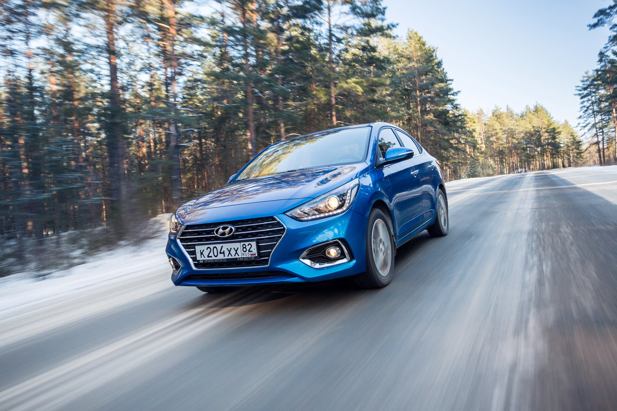 новый hyundai solaris фото