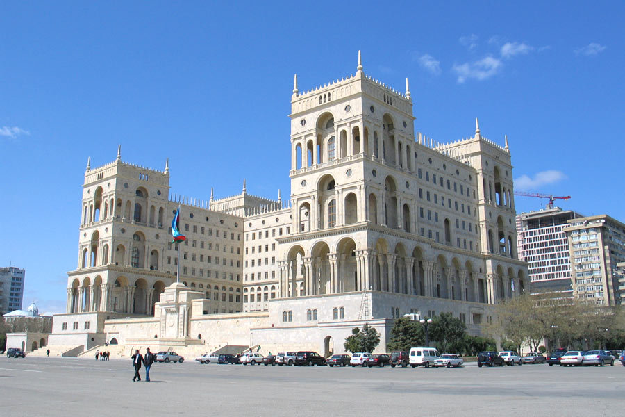 дом правительства азербайджана фото