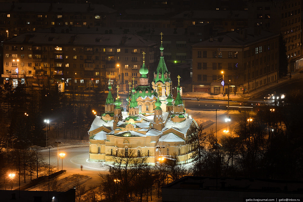 александро-невская церковь (челябинск) фото