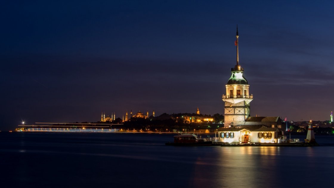девичья башня в стамбуле фото