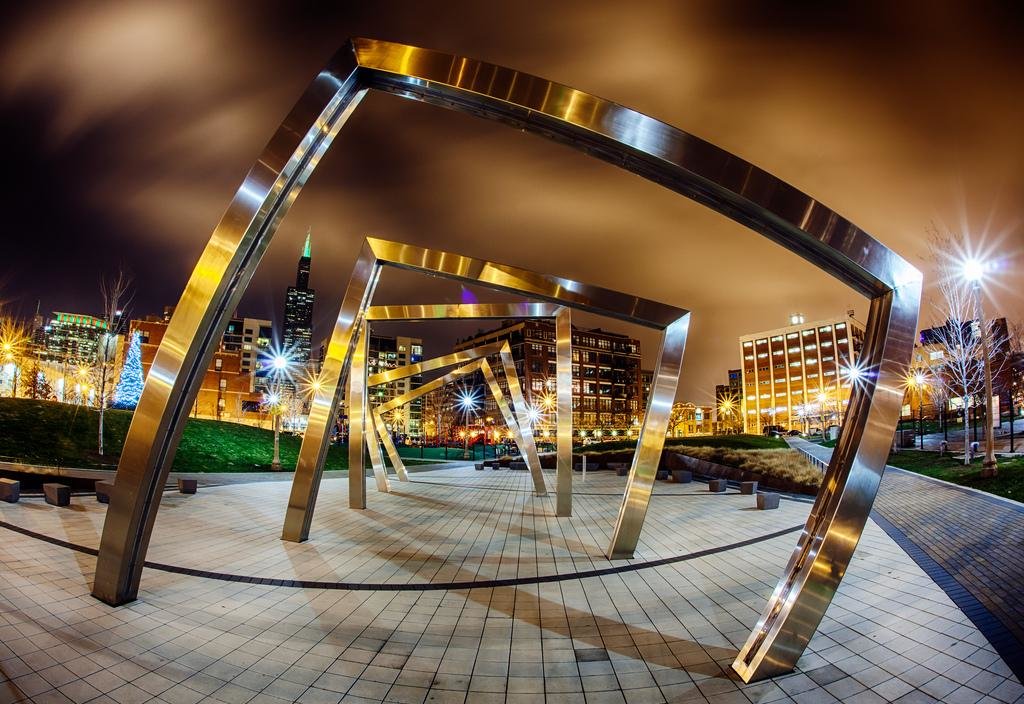 mary bartelme park, чикаго, иллинойс, сша фото