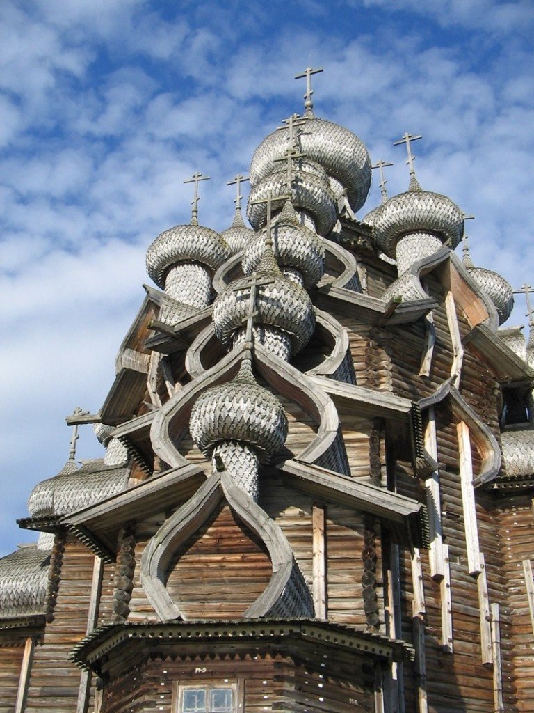 русское деревянное зодчество церкви фото