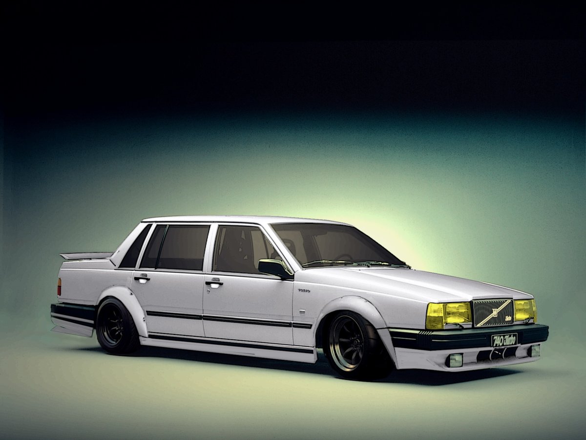 volvo 740 фото