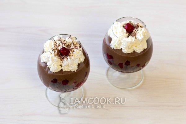 шоколадный мусс фото