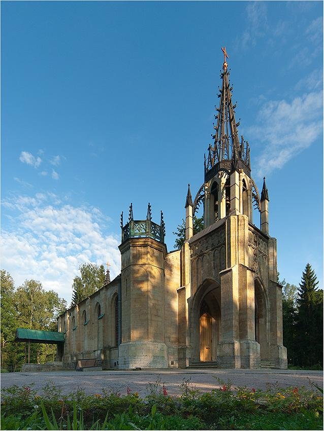 церковь в парголово в шуваловском парке фото