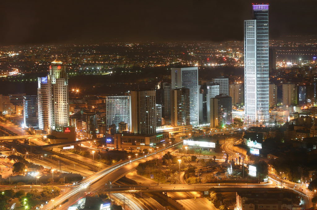 night tel aviv фото