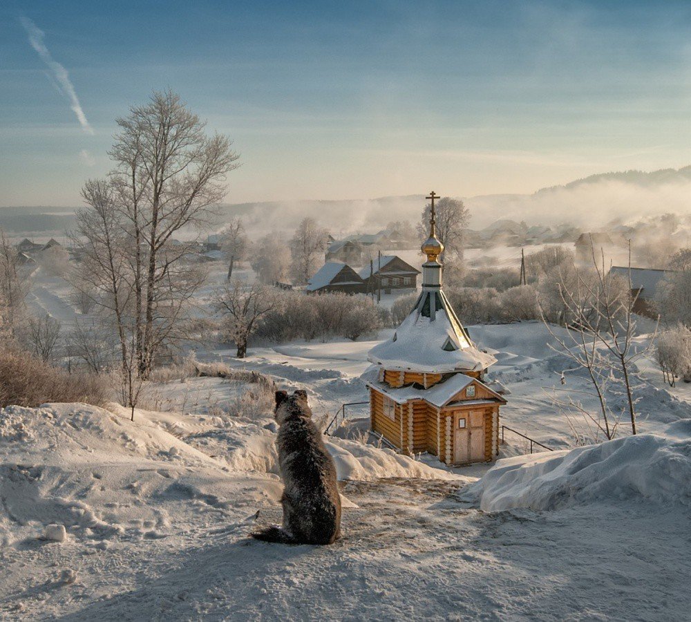 белогорский монастырь кунгур зима фото