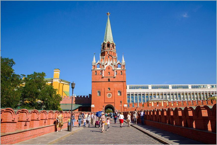 троицкая башня московского кремля фото