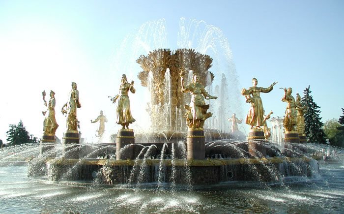 фонтан дружбы народов на вднх фото